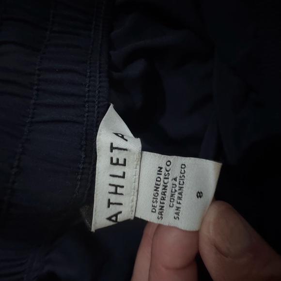 Athleta Blue Cropped Ankle Pants Slim Fit - Picture 16 of 16